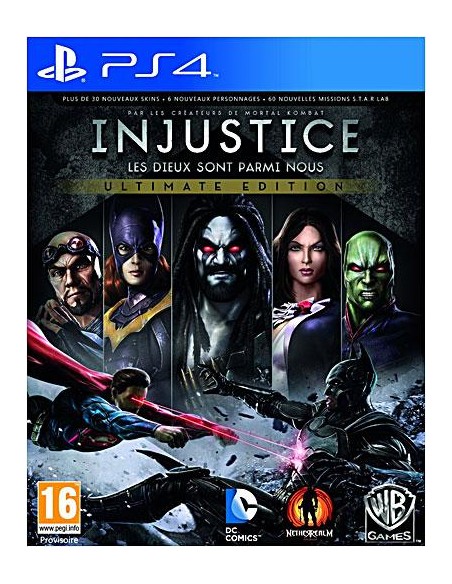 Injustice : les Dieux sont parmi nous Ultimate Edition PS4