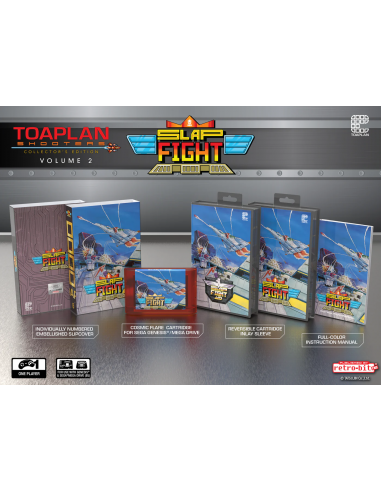 Toaplan Shooters Volume 2 - SLAP FIGHT Sega Mega Drive EU / Genesis US