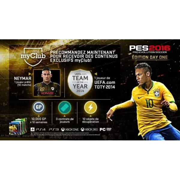 PES 2016 : Pro Evolution Soccer PS4