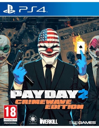 Payday 2 - edition crimewave PS4