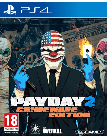 Payday 2 - edition crimewave PS4