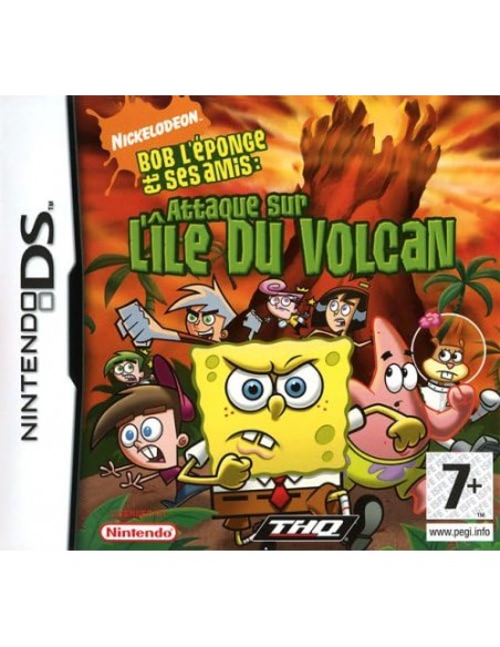 Bob l'éponge et ses amis : Attaque sur l'ile du volcan Nintendo DS