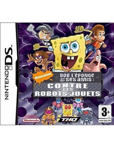 Bob L'Eponge et ses Amis : contre les Robots-Jouets Nintendo DS