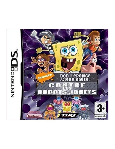 Bob L'Eponge et ses Amis : contre les Robots-Jouets Nintendo DS