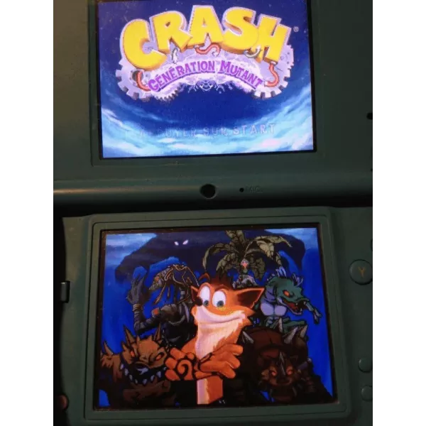 Crash Generation Mutant Nintendo DS