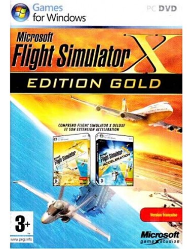 Flight Simulator X Gold Edition PC