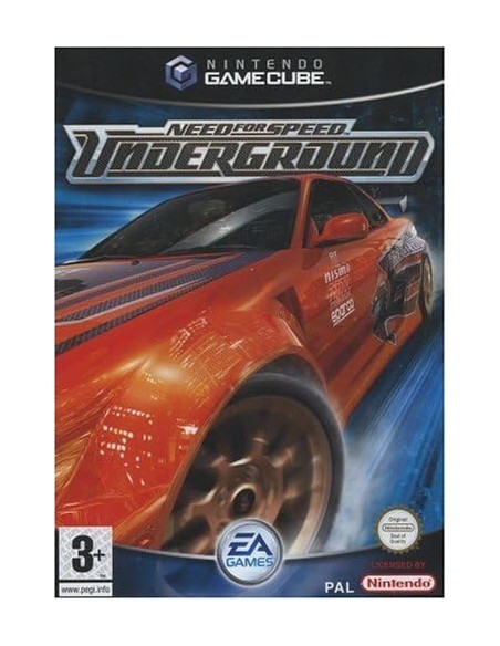 Need for speed : underground Nintendo GameCube