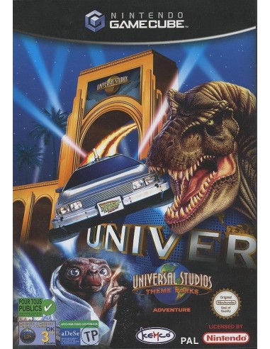 Universal Studios Theme Park Adventure Nintendo GameCube