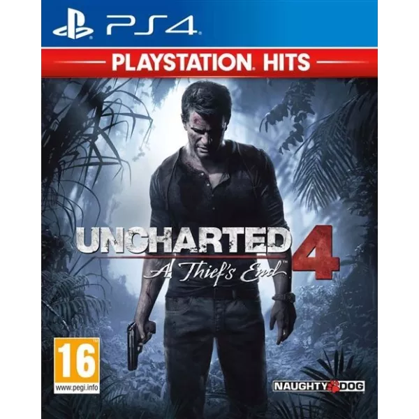 Uncharted 4 : A Thief's End Playstation Hits PS4