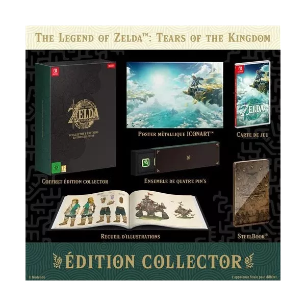 The Legend of Zelda: Tears of the Kingdom Edition Collector Nintendo Switch