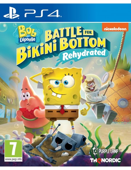 Bob l'éponge: Battle For Bikini Bottom Rehydrated PS4