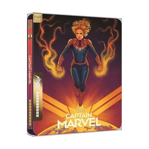 Captain Marvel Steelbook Mondo Blu-ray 4K Ultra HD