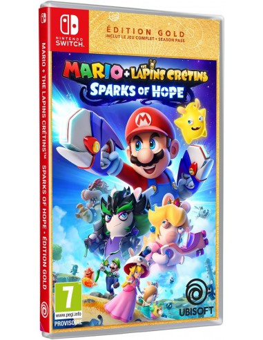 Mario + The Lapins Crétins Sparks of Hope Gold édition Nintendo Switch