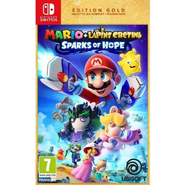 Mario + The Lapins Crétins Sparks of Hope Gold édition Nintendo Switch