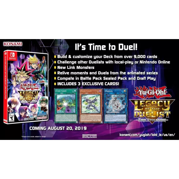 Konami YU-Gi-Oh! Legacy of The Duelist: Link Evolution Nintendo Switch