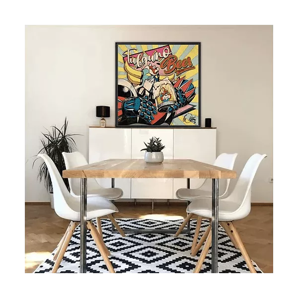 Tableau Pop Art Goldorak - Édition Limitée à 10 Exemplaires