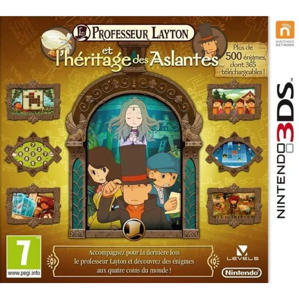 Professeur Layton et lhéritage des Aslantes Nintendo 3DS