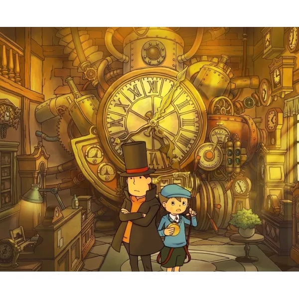 Professeur Layton et le destin perdu Nintendo DS