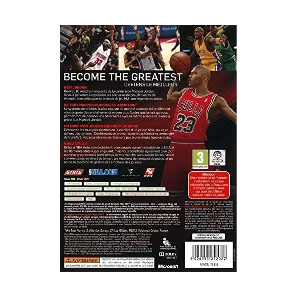 NBA 2K11 - édition Michael Jordan