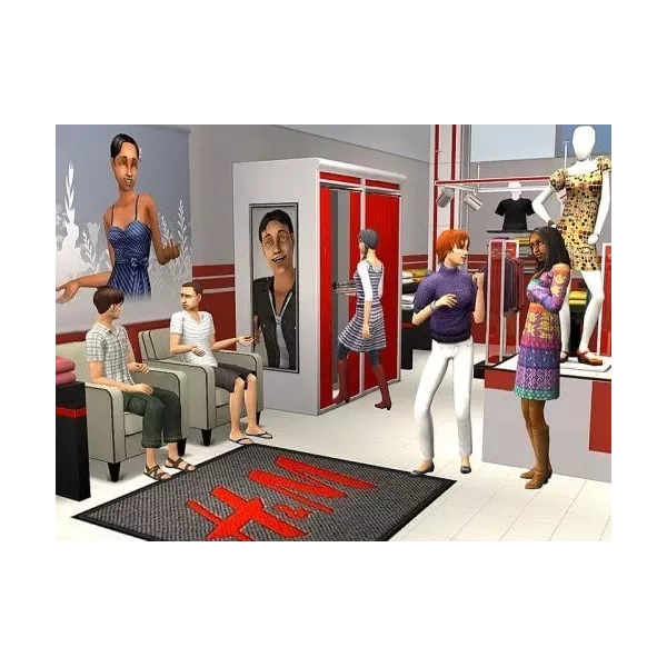 Les Sims 2 - Kit H&M Fashion