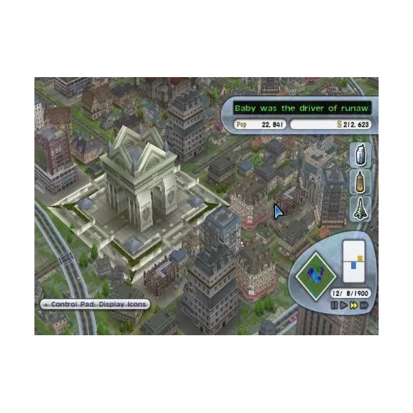 Sim City Creator Wii