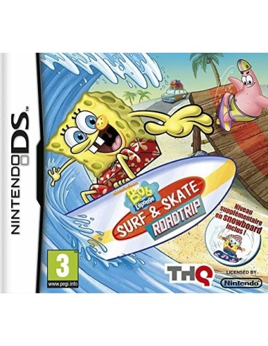 Bob l'éponge: surf & skate Nintendo DS