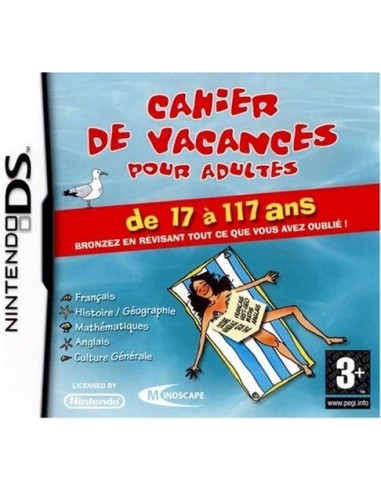 Cahier de Vacances pour Adultes Nintendo DS