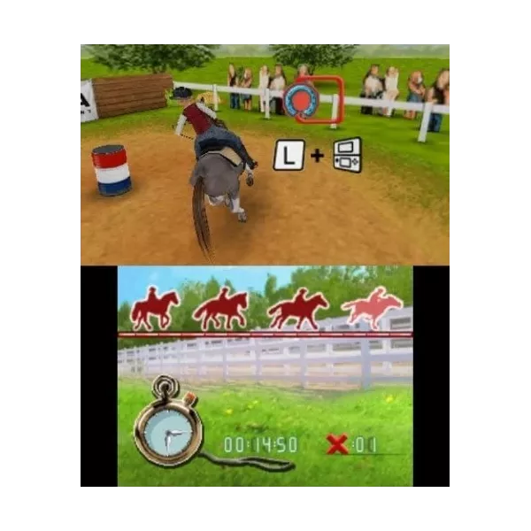 2 jeux en 1: Mon cheval Western + Mon Haras 3D : Au Galop Vers L'Aventure